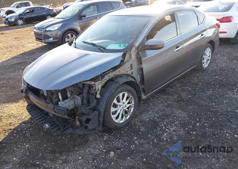 2018 Nissan Sentra Sv z USA, uszkodzony, nr VIN 3N1AB7AP6JY282478